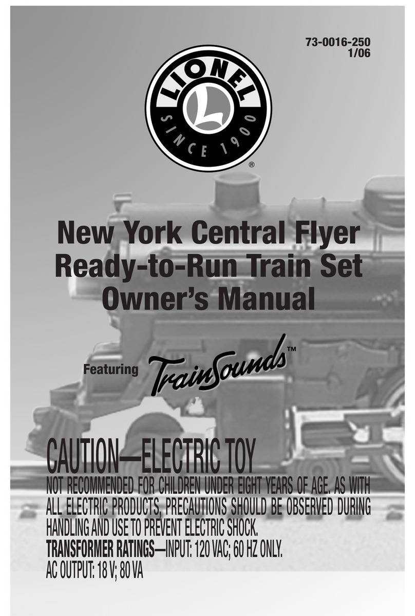 Lionel New York Central Flyer owner's manual