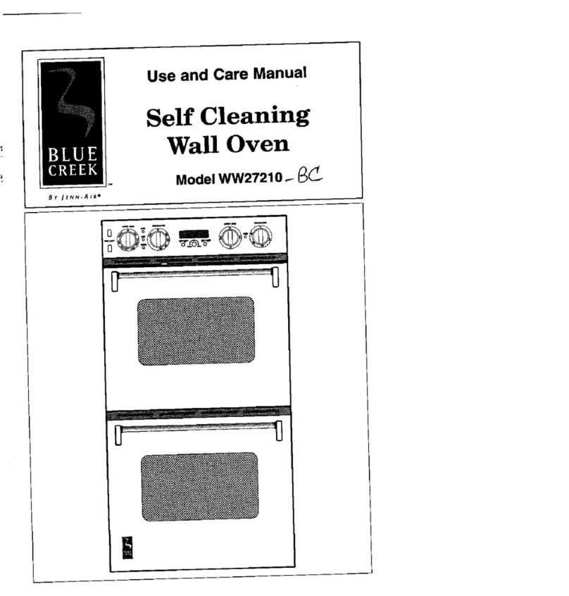 Blue Creek WW27210 use and care manual