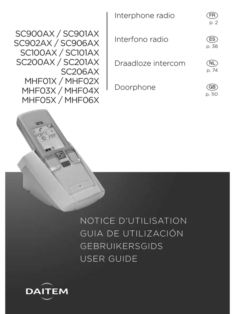 DAITEM SC900AX user guide