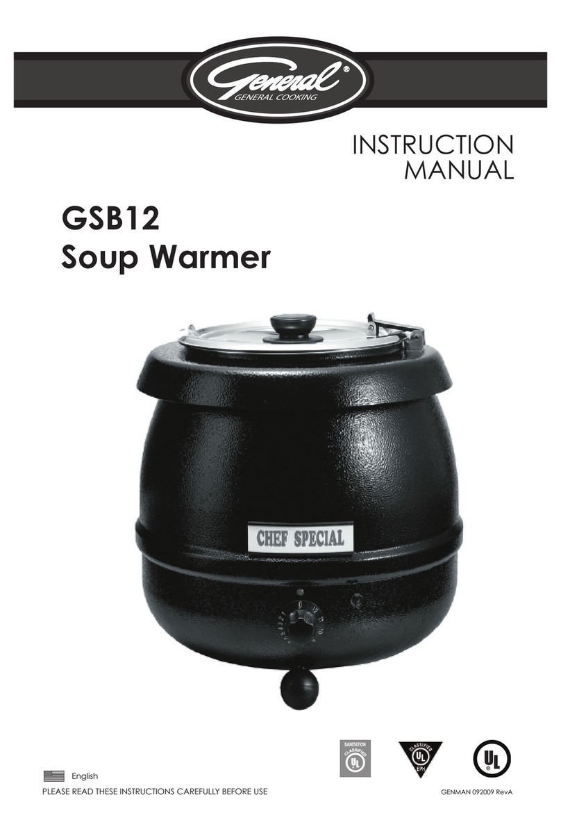 General GSB12 instruction manual