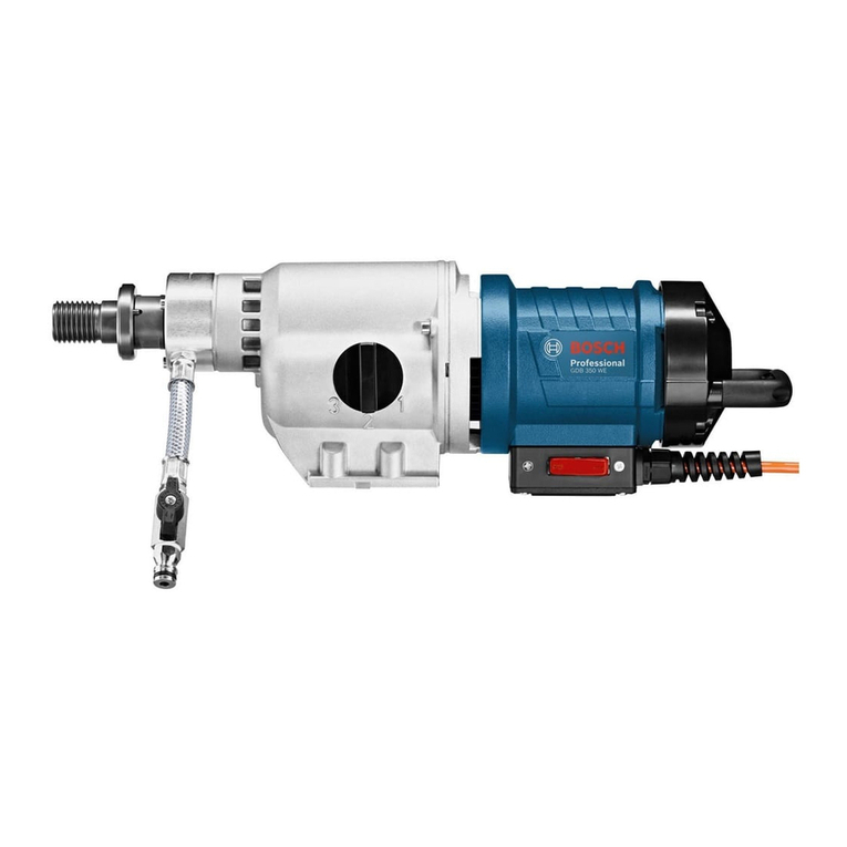 Bosch GDB 350 WE Professional User manual