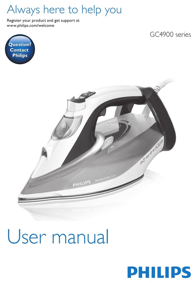 Philips GC4900 User manual Philips GC4900 User manual
