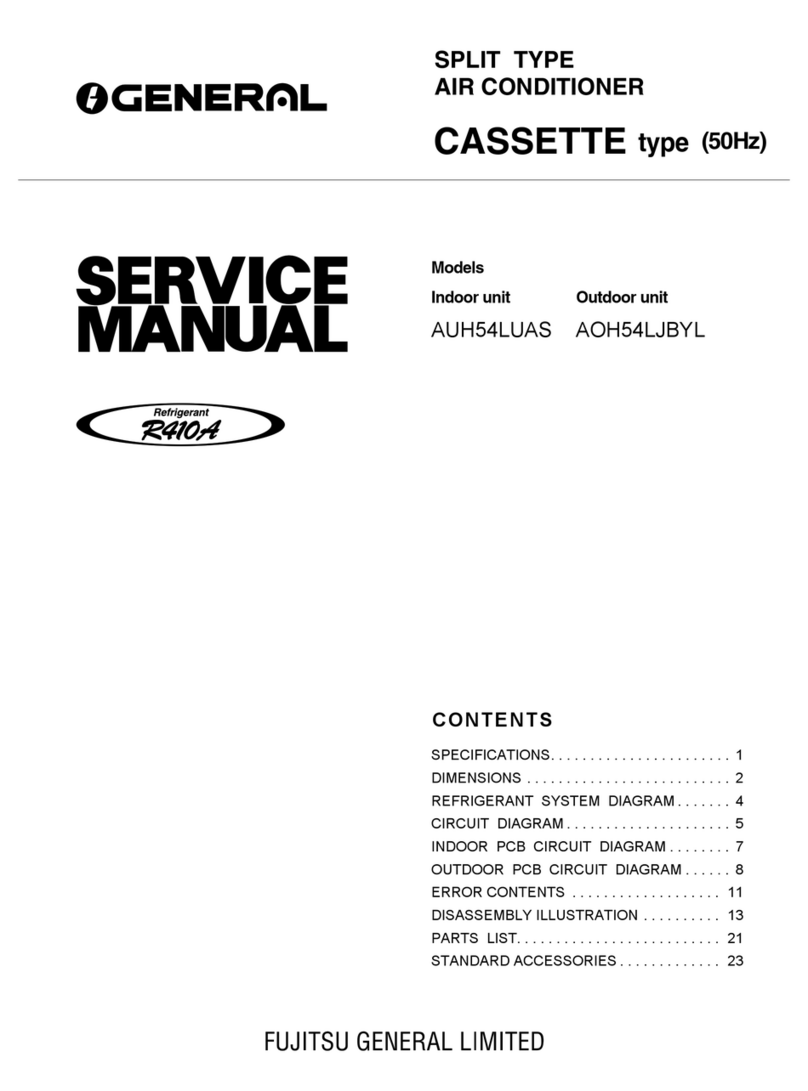 General AUH54LUAS User manual
