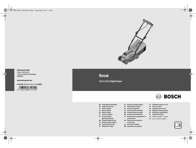 Bosch Rotak 32 LI S Original instructions