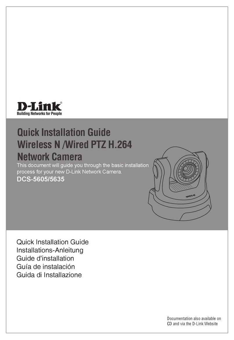 D-Link SECURICAM DCS-5605 User manual