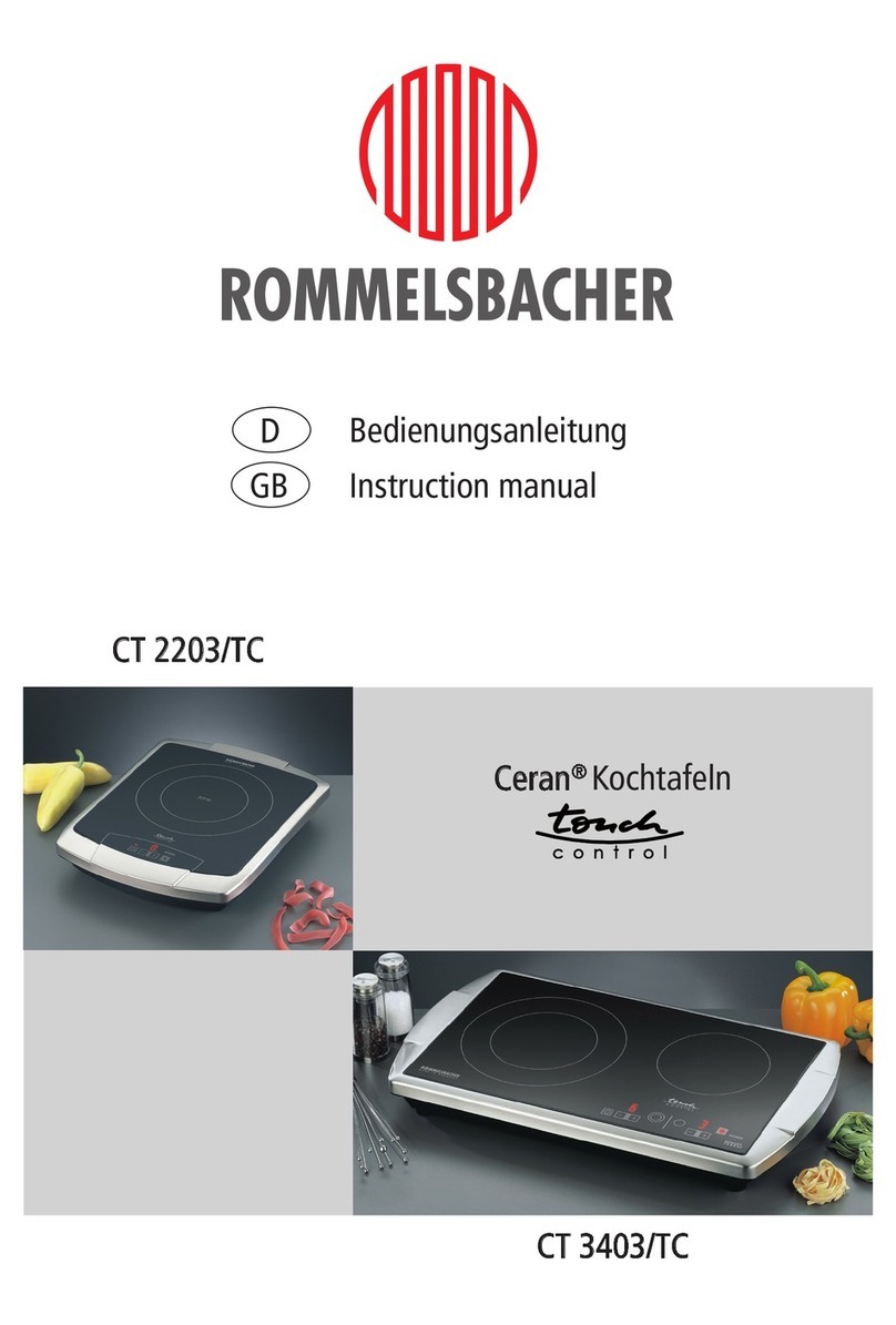 Rommelsbacher CT 2203/TC instruction manual