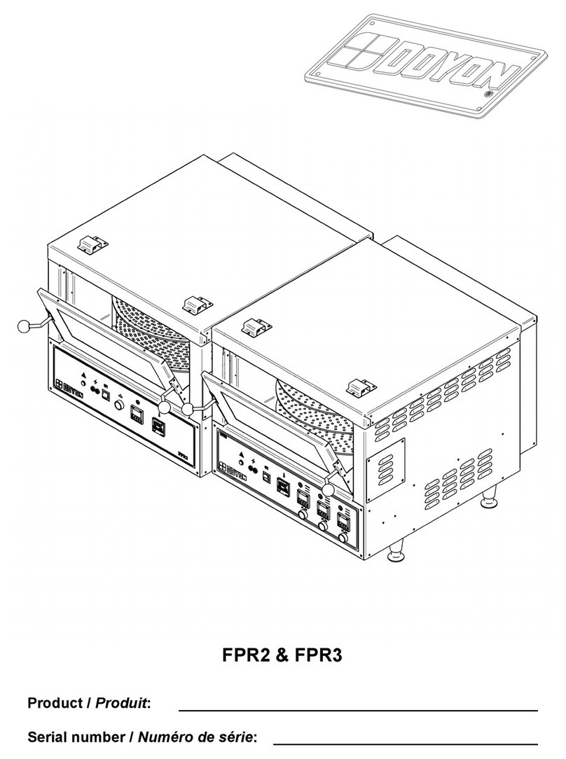 Doyon FPR2 User manual