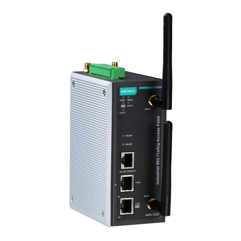 Moxa Technologies AirWorks AWK-5222 Quick installation guide