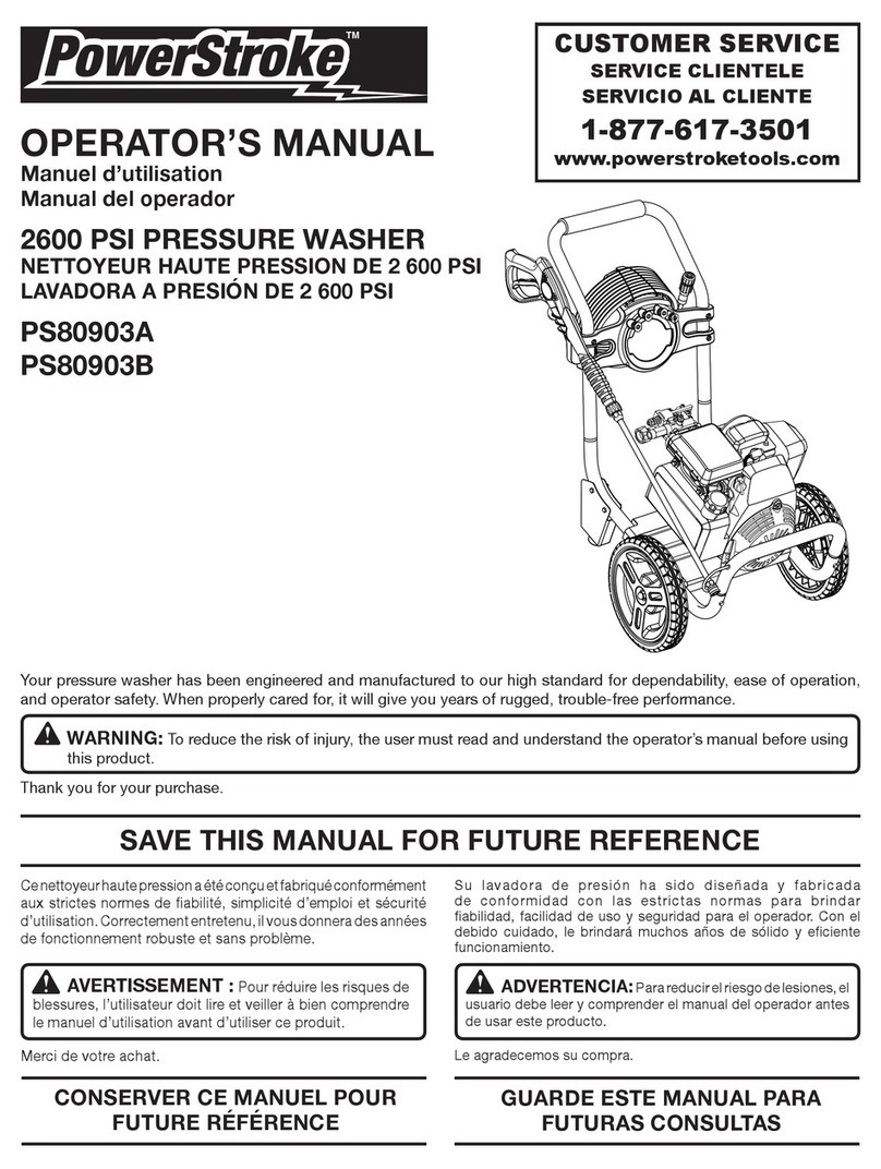 Power Stroke PS80903A Operator's manual