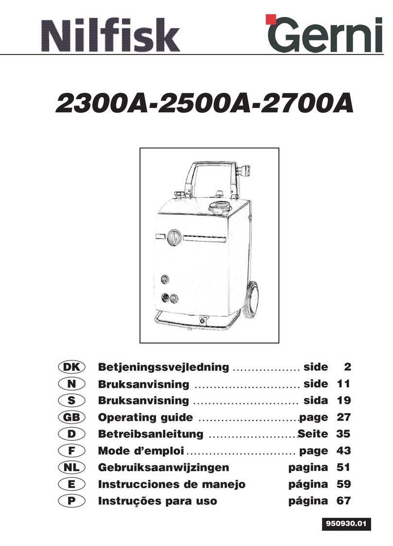 Nilfisk-Advance 2300A User manual