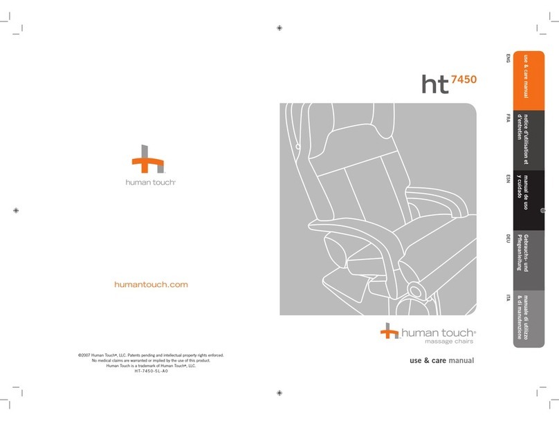 Human Touch ht 7450 User manual