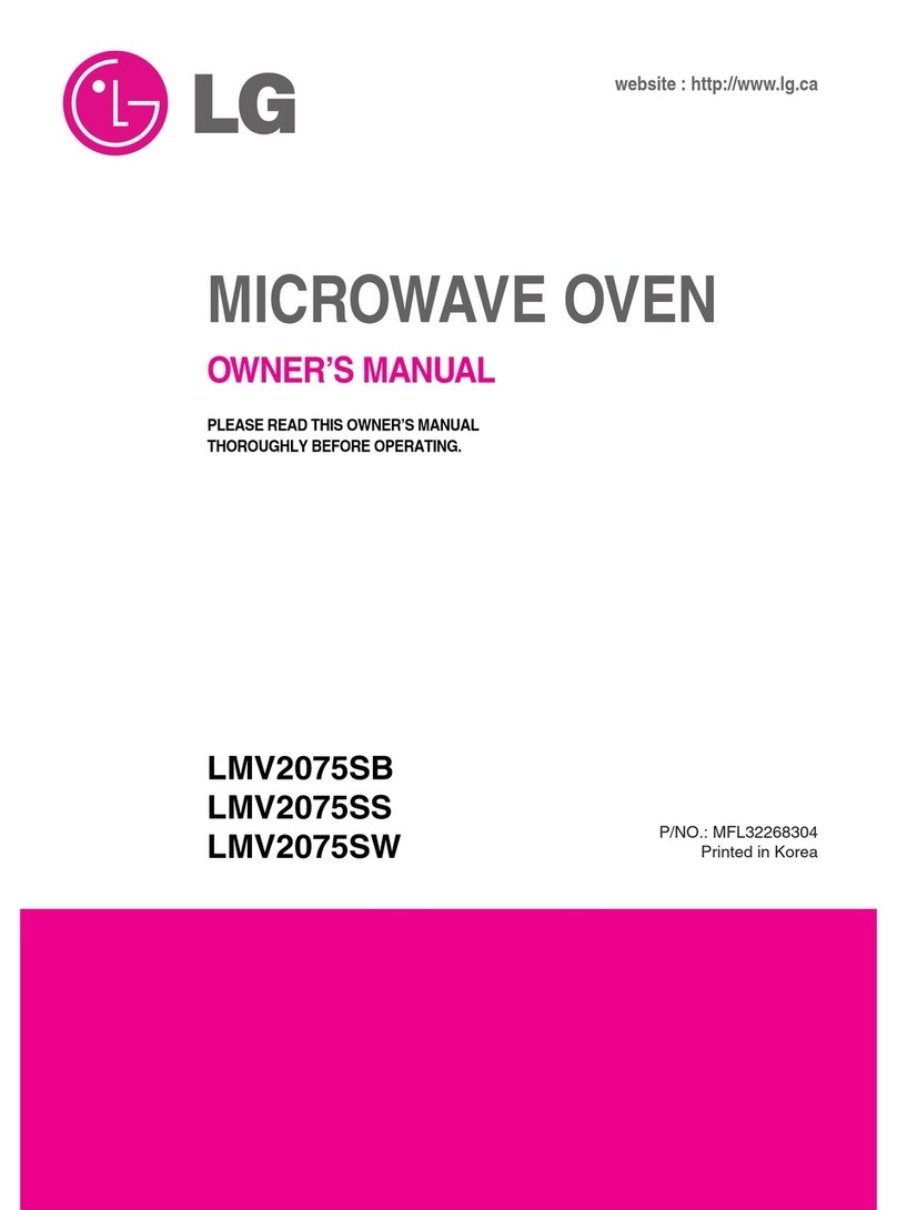 LG LMV2075SB User manual