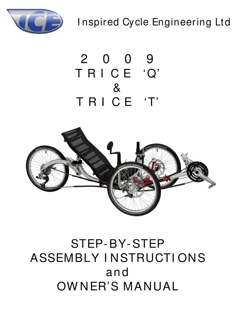 Ice 2009 Trice Q Assembly instructions and owner's manual