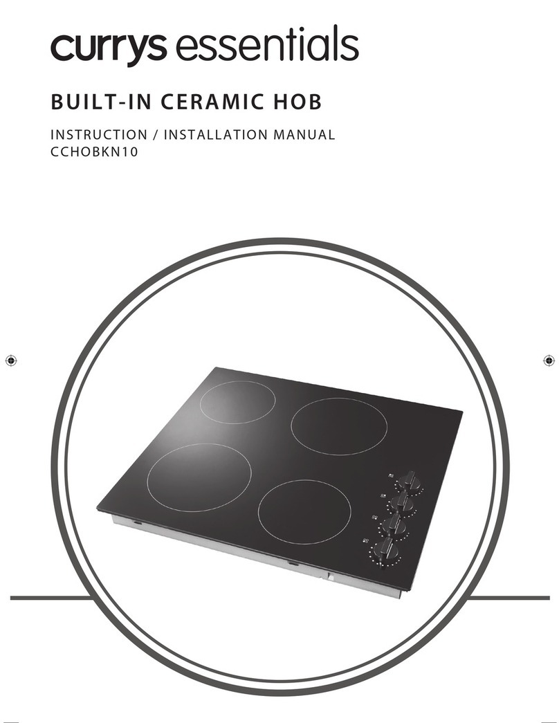Currys Essentials CCHOBKN10 installation manual