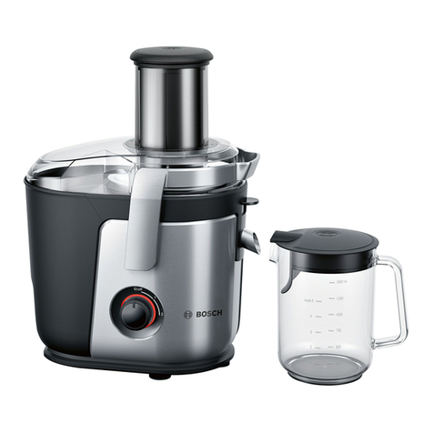 Bosch MES4 series User manual