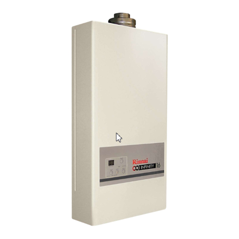 Rinnai REU-16FUA-E Infinity 16 i Installation and user manual Rinnai REU-16FUA-E Infinity 16 i Installation and user manual