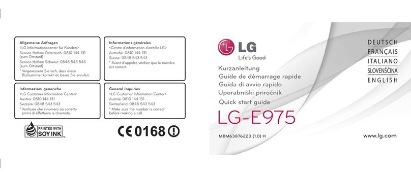 LG E975 quick start guide