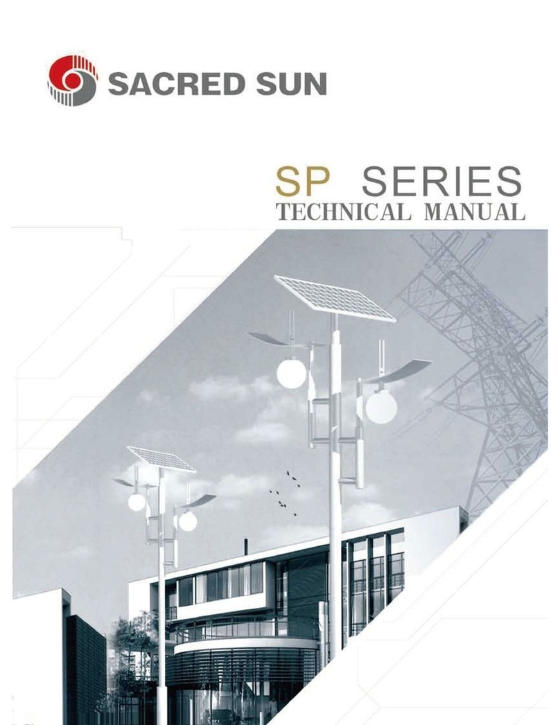 Sacred Sun sp series Technical manual