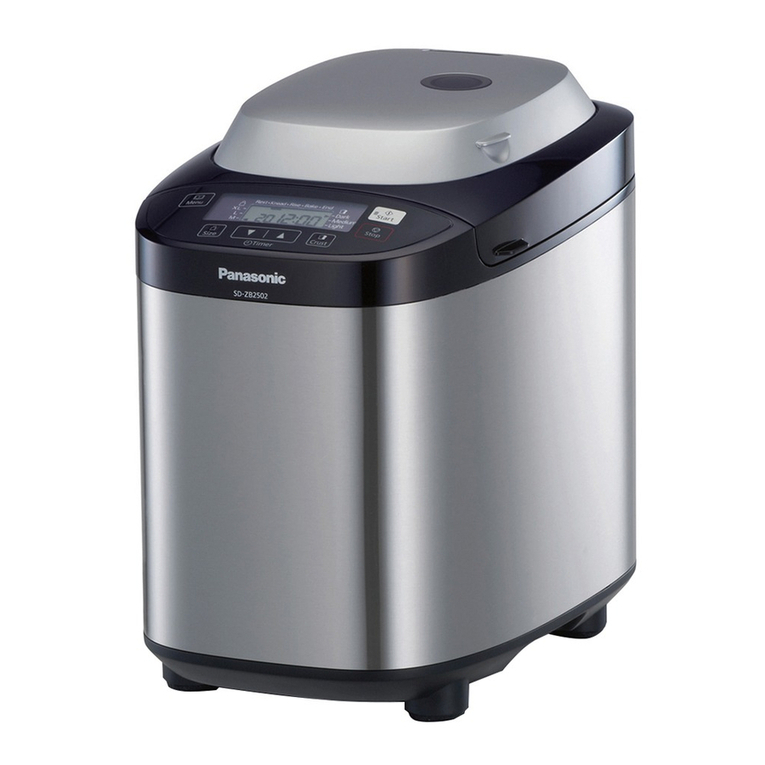 Panasonic SD-ZB2502 Operating instructions and recipes