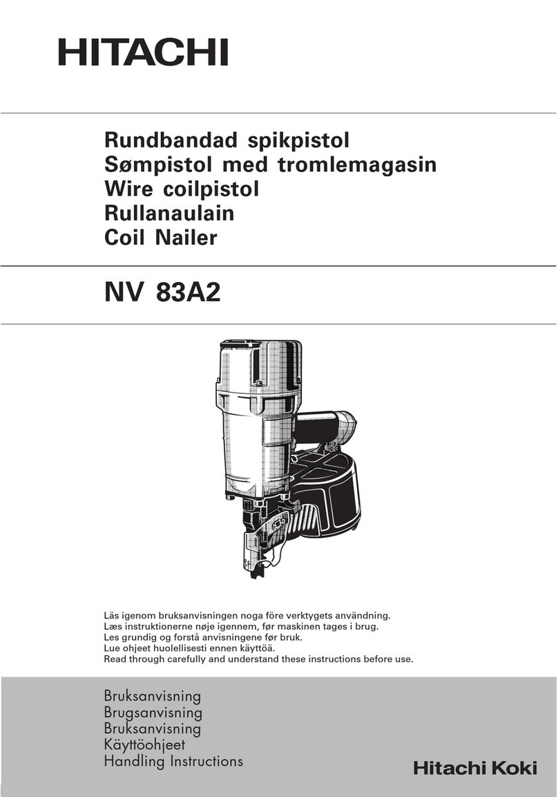 Hitachi NV 83A2 User manual