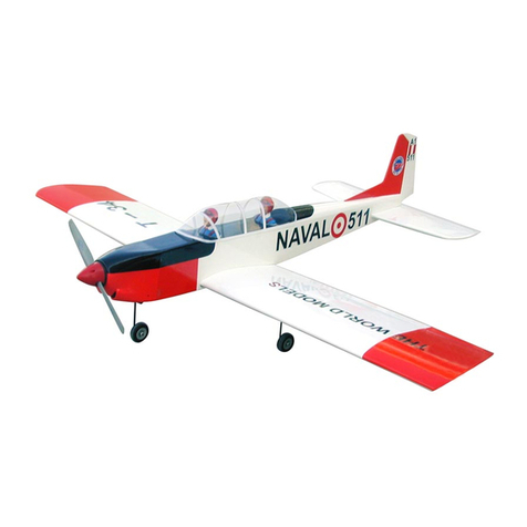 THE WORLD MODELS T-34 Mentor instruction manual