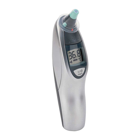 Braun WelchAllyn ThermoScan PRO 4000 user manual