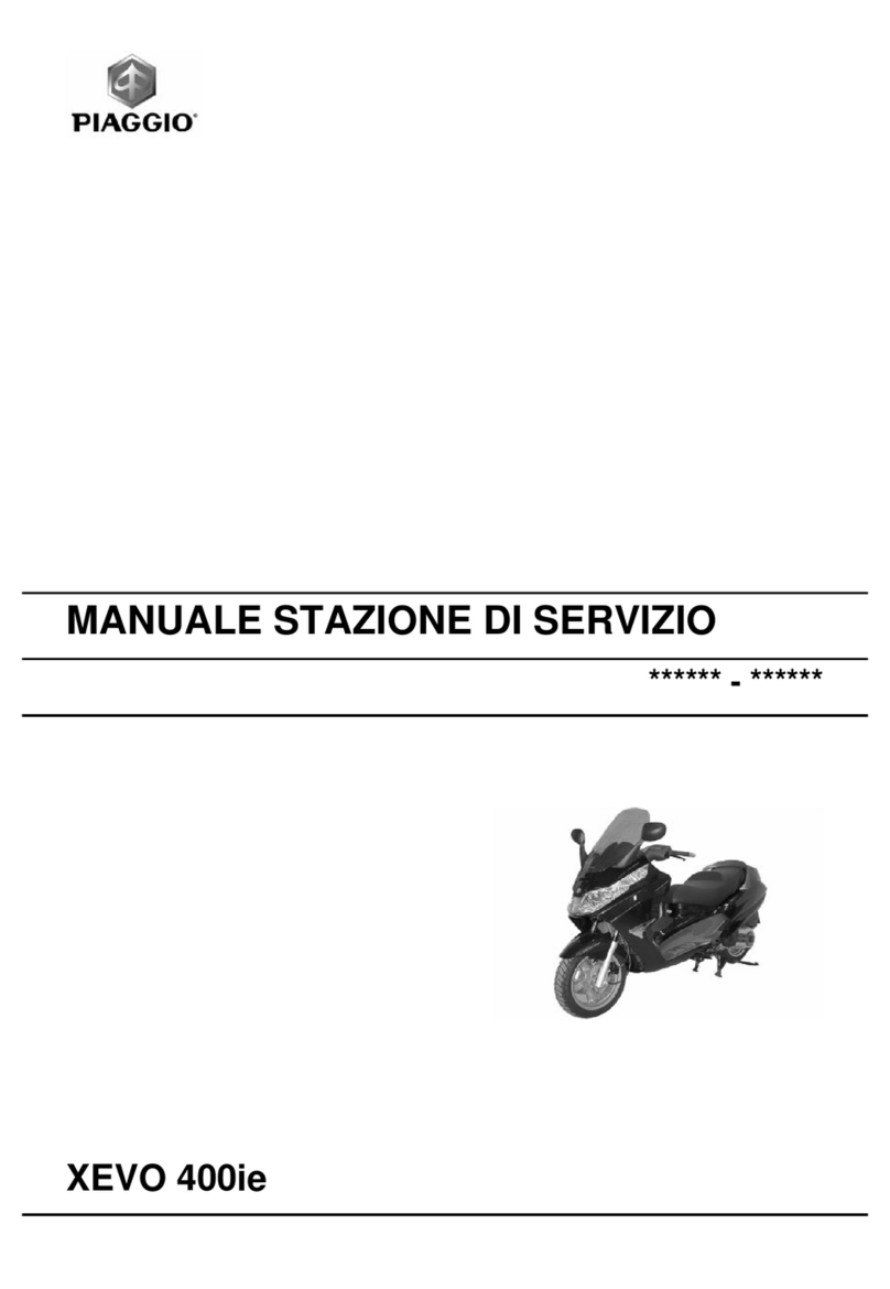 PIAGGIO 2005 XEVO 400ie Workshop manual