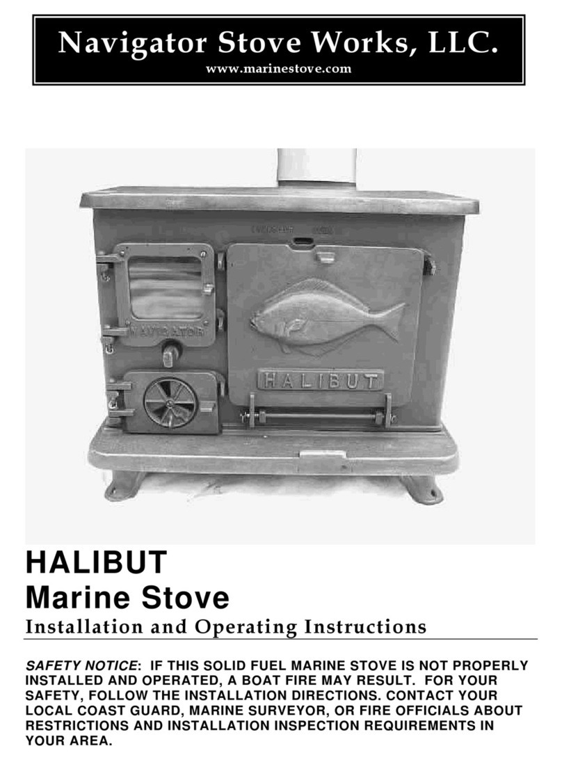 Navigator HALIBUT Installation and operating instructions