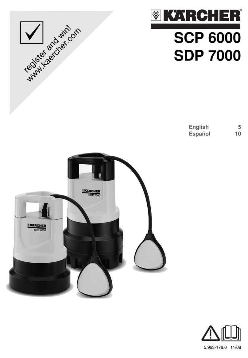 Kärcher SCP 6000 User manual