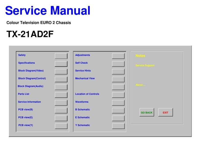 Panasonic TX-21AD2F User manual
