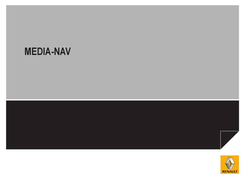 Renault MEDIA-NAV manual