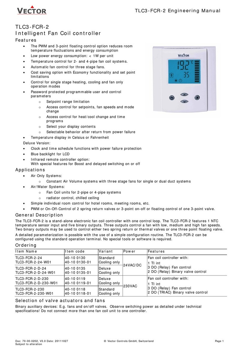 Vector TLC3-FCR-2 Engineering manual