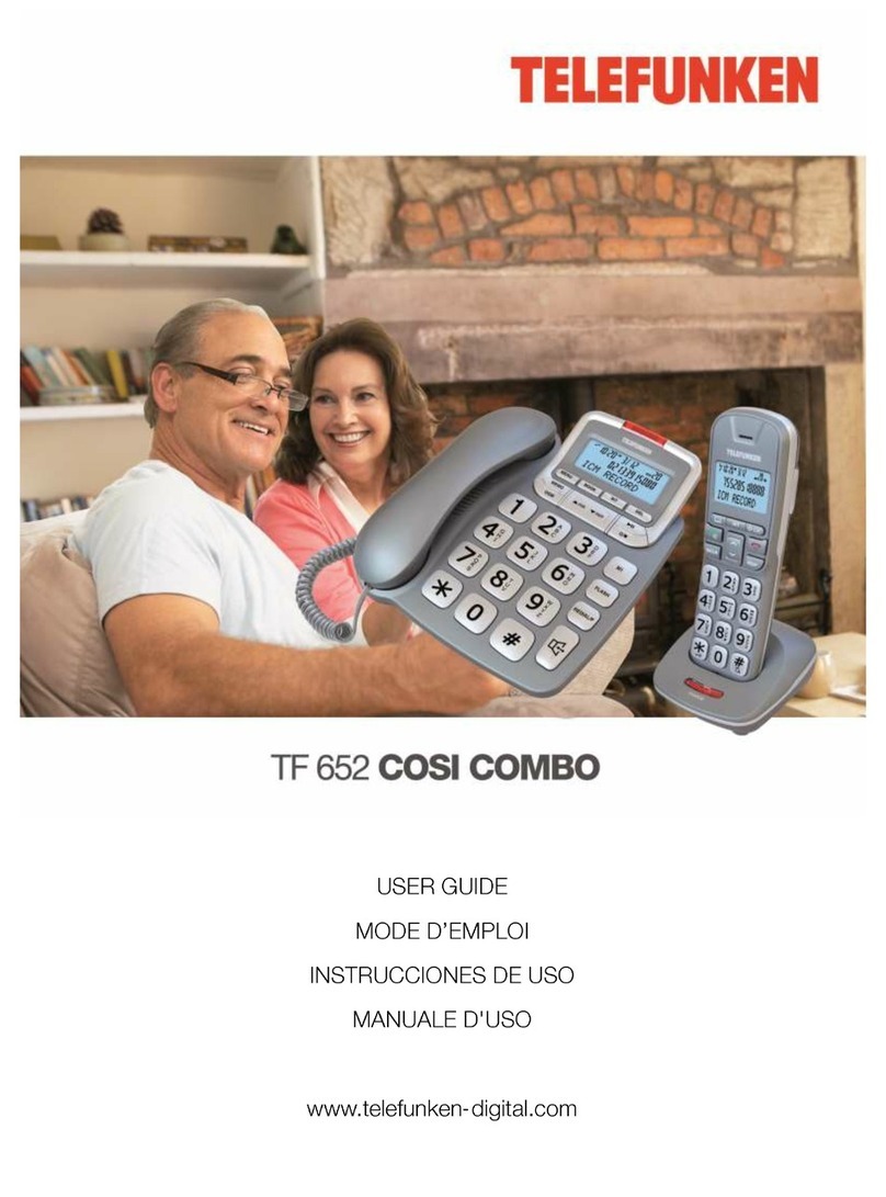 Telefunken tf 652 cosi combo user guide