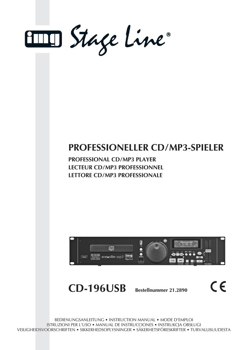 Stageline cd-196usb User manual