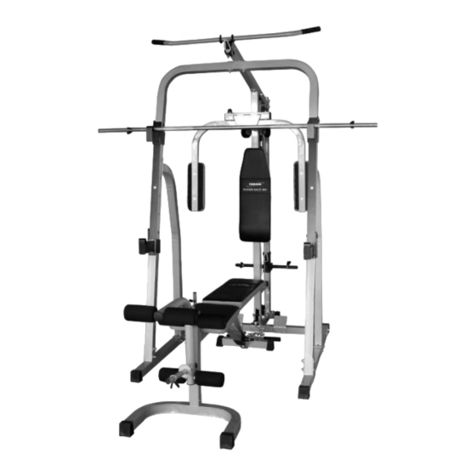 Trojan POWER RACK 400 Assembly and instruction manual