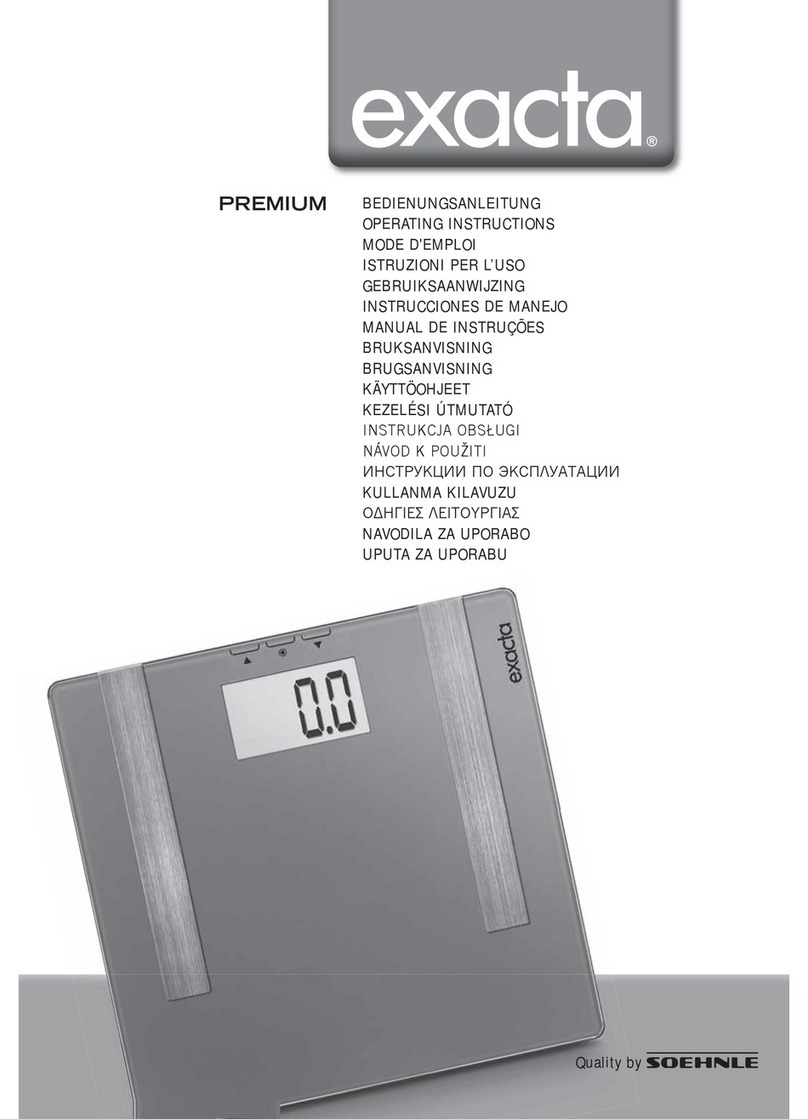 Exacta premium operating instructions