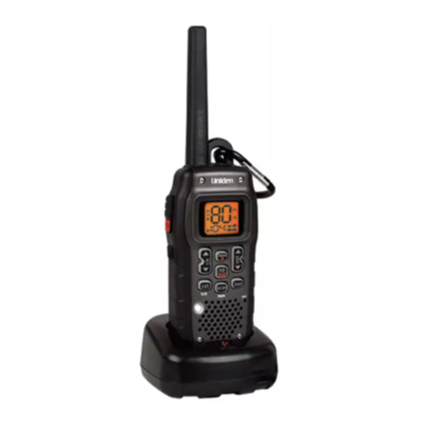 Uniden UH820SX-NB owner's manual