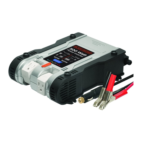 Black & Decker PI500P User manual