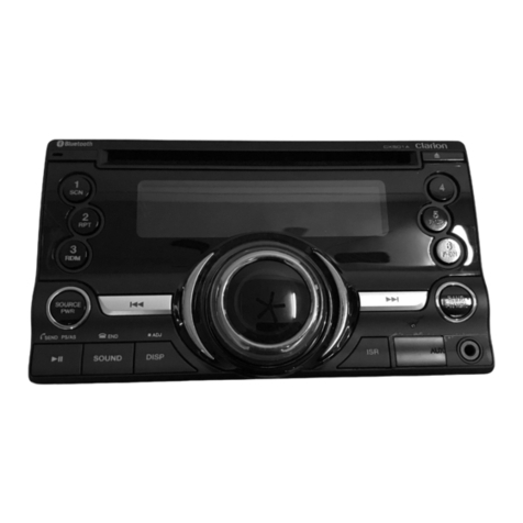 Clarion CX501A owner's manual