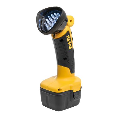 REMS Akku-LED-Lampe instruction manual