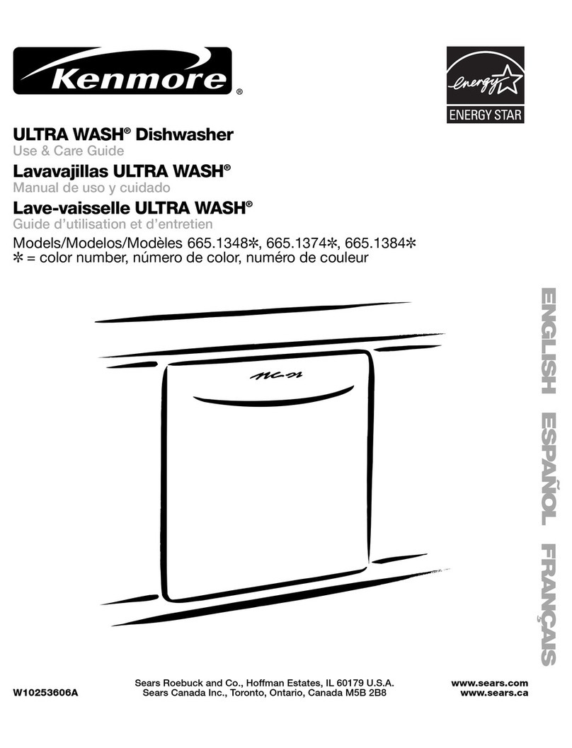 Kenmore 665.1348 Series User manual