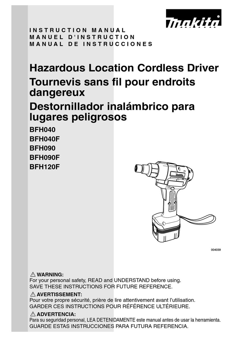 Makita BFH120F instruction manual
