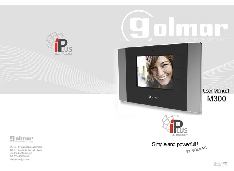 golmar m300 user manual