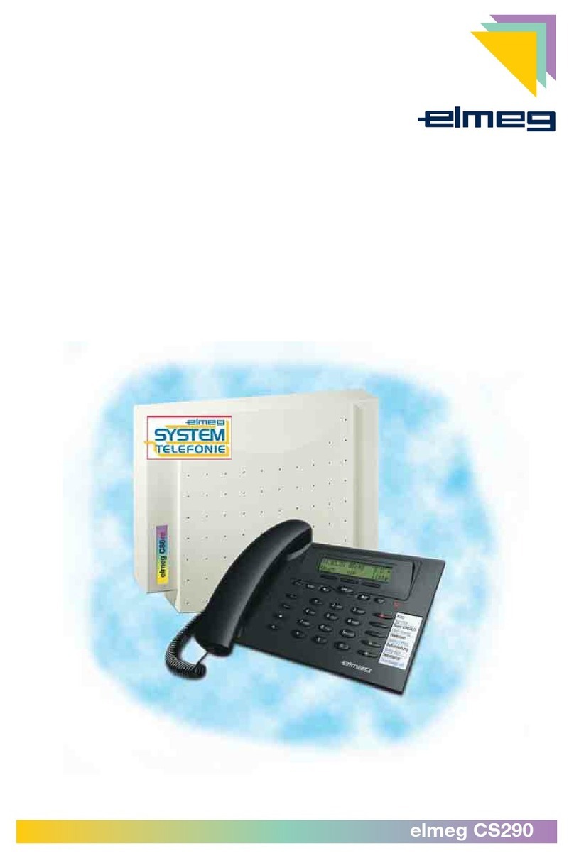 elmeg CS290 manual