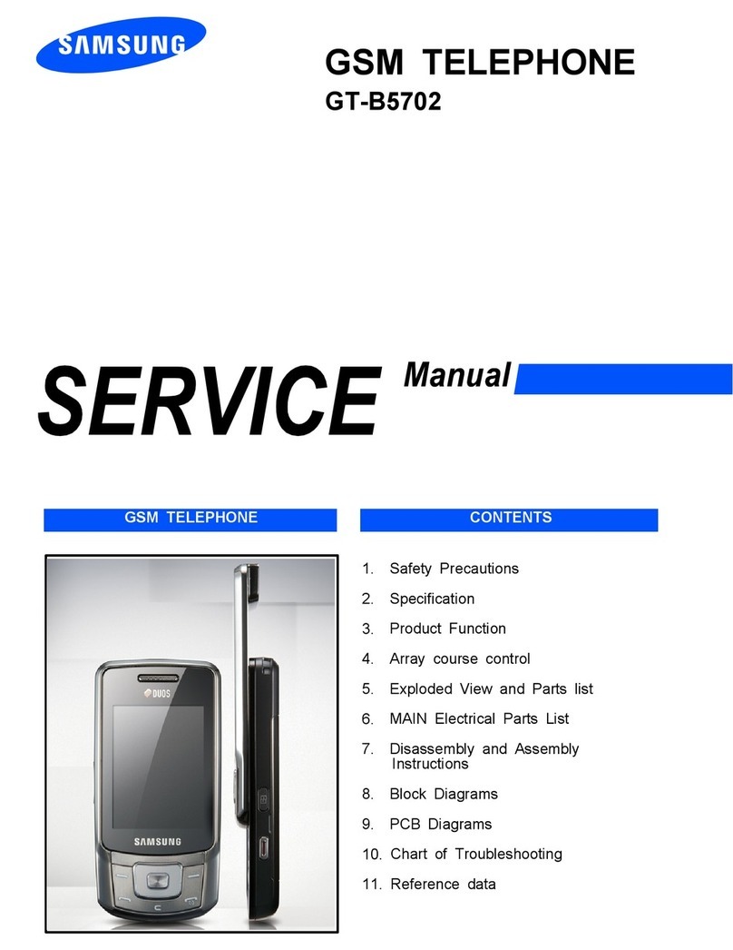 Samsung GT-B5702 Service manual