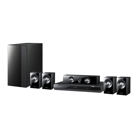 Samsung HT-D550K User manual