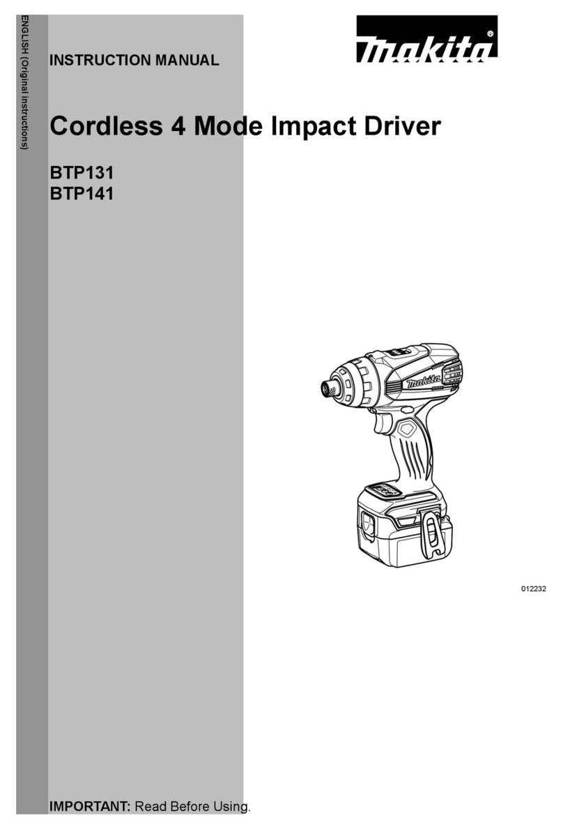 Makita BTP131 User manual Makita BTP131 User manual