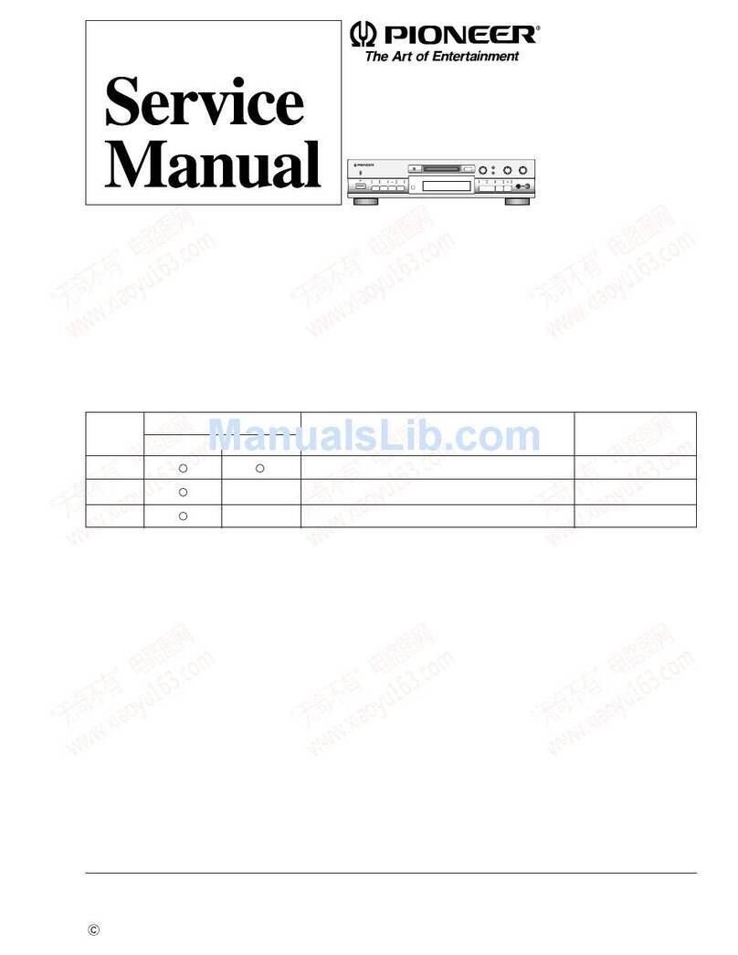 Pioneer MJ-D707 User manual