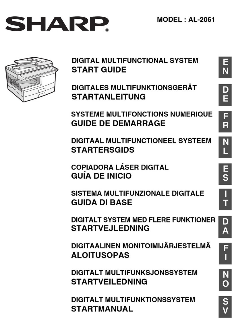 Sharp AL-2061 Guide