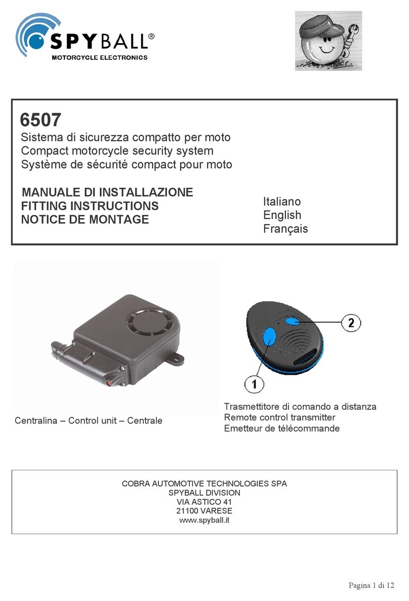 SPY Ball 6507 Fitting instructions